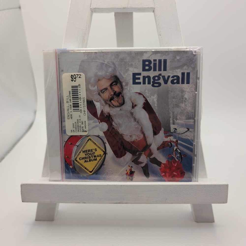 Bill Engvall CD Blue Here's Your Christmas Album Comedy Warner Bros New